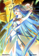 Artwork of Azura in Fire Emblem 0 (Cipher) by Doji Shiki.