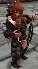 Azama wielding the Wane Festal.