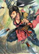 Artwork of Kagero by Homare for Fire Emblem 0 (Cipher).