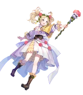 Artwork of Lissa as the Sweet Celebrant from Fire Emblem Heroes by Fuzichoco.