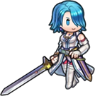 Lucia's sprite from Heroes.