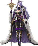 Artwork of Camilla (Light of Nohr) from Fire Emblem Heroes by Yusuke Kozaki.