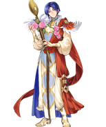 Artwork of Saul as the Minster of Love from Heroes by Saori Toyota.
