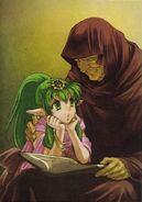 Official artwork from the Fire Emblem Memorial Book Archanea Chronicle.