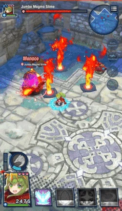 Tiki using a variant of Breath of Fog, Divine Wings, in Dragalia Lost.