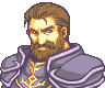 Douglas' portrait in The Binding Blade