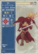 A Level 1 Mage Fighter, as he appears in the third series of the TCG.