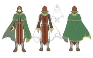 Concept artwork of the Wind Sage class from Radiant Dawn.