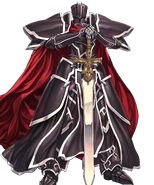 Black Knight from Fire Emblem Heroes by Daisuke Izuka.
