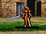 Evyel FE5 Swordmaster.png (9 KB) Battle Model / Sprite of Eyvel, a Swordmaster from Thracia 776.