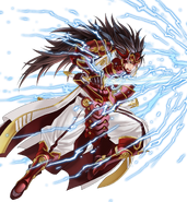 Ryoma as he appears in Fire Emblem Heroes.