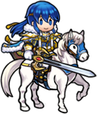 Sprite of Legendary Seliph from Heroes.