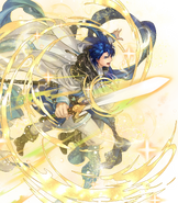 Artwork of Legendary Sigurd from Fire Emblem Heroes by Rika Suzuki.