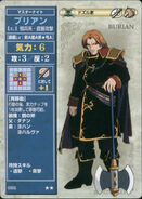 Brian, as he appears in the first series of the TCG as a Level 1 Master Knight.