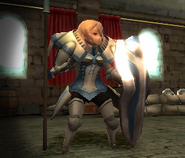 Female Morgan as a Knight in Awakening.