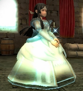 Say'ri's battle model as a Bride in Awakening.