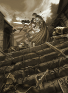 Greil gone berserk.png (401 KB) Greil killing Elena under the influence of Lehran's Medallion.