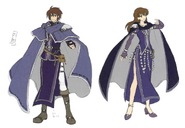 Concept artwork of the unused Sage class from Path of Radiance.