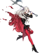 Artwork of Edelgard from Fire Emblem Heroes by Ayaka Suda.