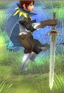 Leif's Blade (FE13).png (84 KB) Leif wielding Leif's Blade.