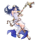 Artwork of Lucina as the Future Fondness from Fire Emblem Heroes by RIZ3.