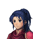 The Female Avatar's default portrait in Fire Emblem: New Mystery of the Emblem.