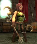 Noire's battle model as an Archer in Awakening.