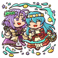 Lyon and Eirika from the Fire Emblem Heroes guide.