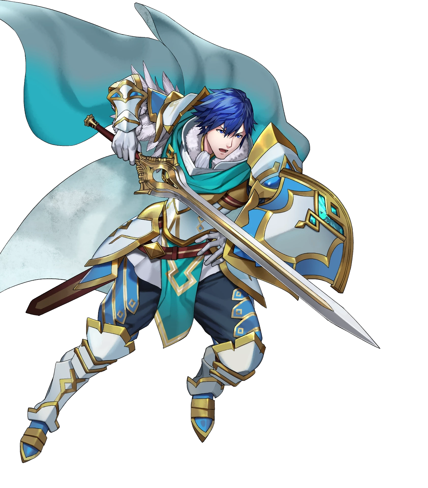 Resplendent Chrom Knight Exalt Fight