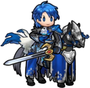 Resplendent Sigurd's sprite from Heroes.