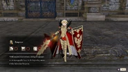 Edelgard's battle model as an Emperor.