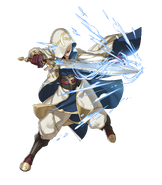 Artwork of Kiran from Fire Emblem Heroes by Tsukkii / INTELLIGENT SYSTEMS.