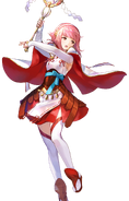 Sakura as she appears in Fire Emblem Heroes.