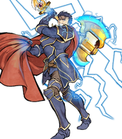 Hector's Skill Activation portrait in Fire Emblem Heroes.