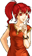 Anna en Fire Emblem: Radiant Dawn.