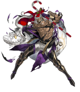 Artwork of Masked Reveler Bruno by from Fire Emblem Heroes.