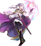 Artwork of Brave Female Robin from Heroes by Wada Sachiko.