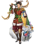 Artwork of Winter Claude from Fire Emblem Heroes.