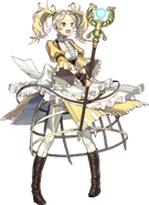 Artwork of Lissa from Fire Emblem Heroes by Zaza.