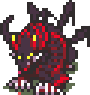 Map sprite of a Demon Dragon from The Binding Blade.