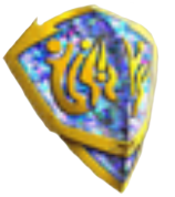 Artwork of the Magic Shield from TearRing Saga: Utna Heroes Saga.