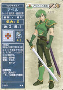 Abel as he appears as a Cavalier in a TCG.