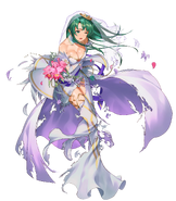 Artwork of Cecilia as the Etrurian Bride from Fire Emblem Heroes by kainown.