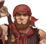 Generic class portrait of a Brigand from Fire Emblem Echoes: Shadows of Valentia.