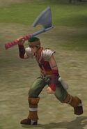 Boyd wielding the Iron Axe in Path of Radiance.