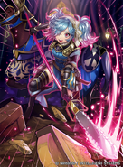 Artwork of Peri in Fire Emblem 0 (Cipher) by Yoko Matsurica.