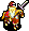 Enemy Paladin map sprite from the DS games.