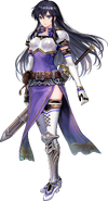 Artwork of Ayra from Fire Emblem Heroes.