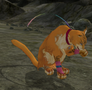 Battle model of Lyre as a transformed Cat in Radiant Dawn.