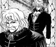 Ludwik with Camus in the Shadow Dragon and the Blade of Light manga adaptation.